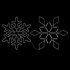 Snowflakes Neon - Thumbnail 2