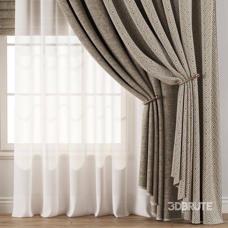 Curtain with tulle 44 Image 3