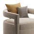 Kennedy Velvet Swivel Chair - Thumbnail 13