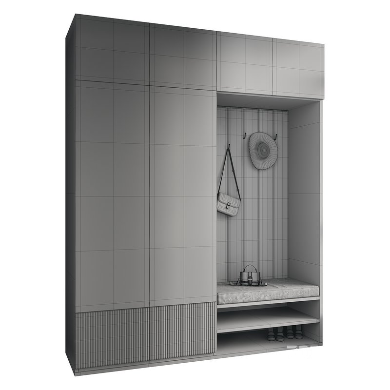 Hallway area with a minimalistic hanger 2 Image 14