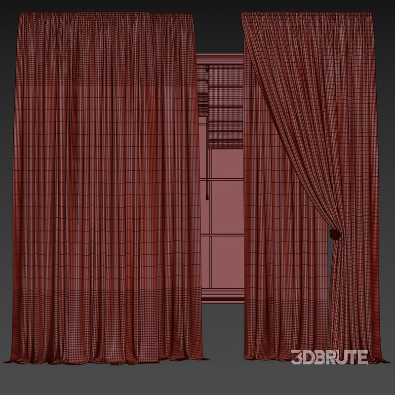 Curtain with tulle 42 Image 4