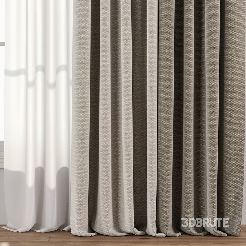 Curtain with tulle 43 Image 3