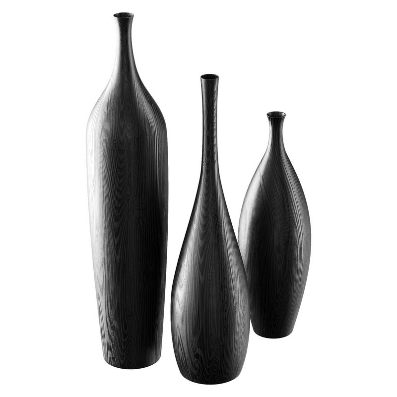 Vase Wooden Image 1
