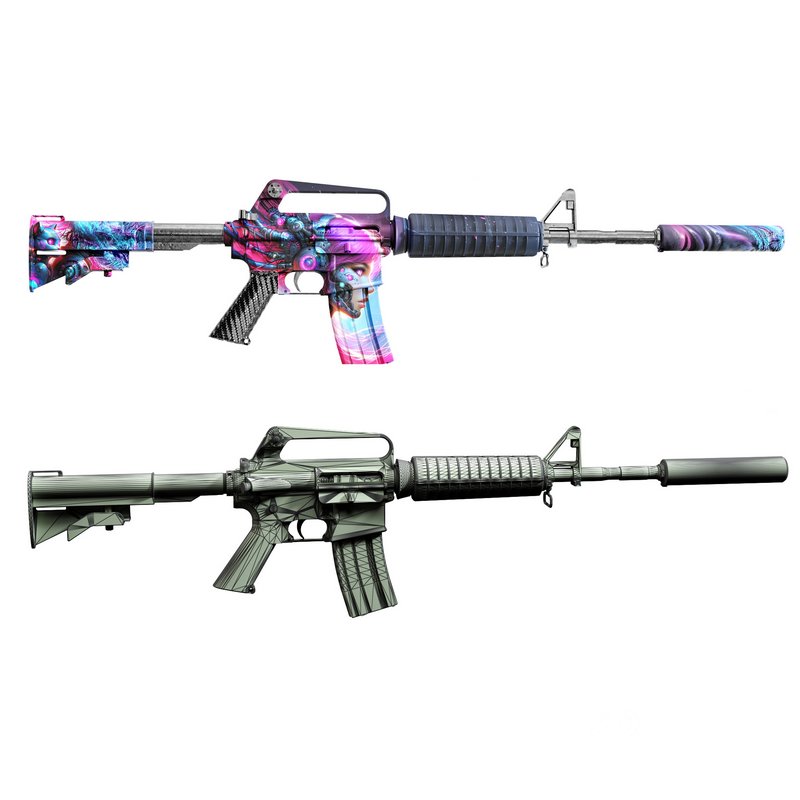 M4A1 gun for csgo 2 workshope Image 3