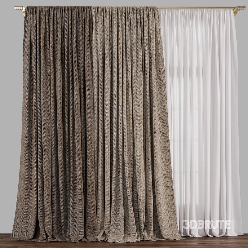 Curtain with tulle 39 Image 2