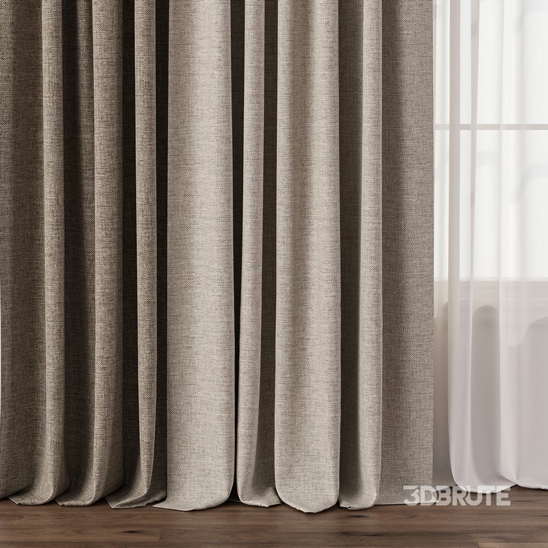 Curtain with tulle 42 Image 3