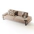 Full Grain Cow Leather Upholstered Sofa - Thumbnail 6