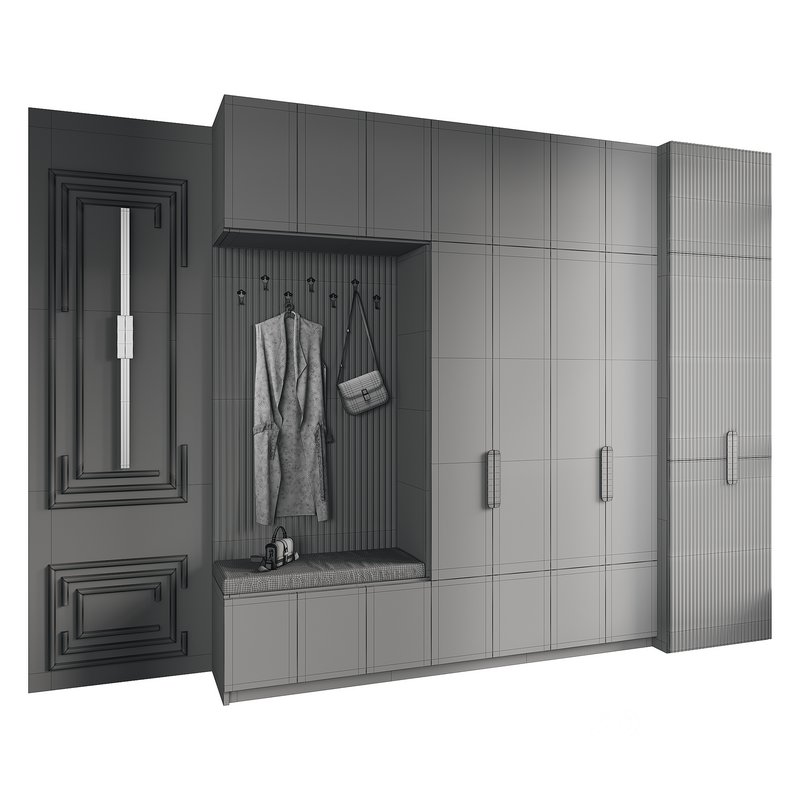 Hallway area with a minimalistic hanger 4 Image 14