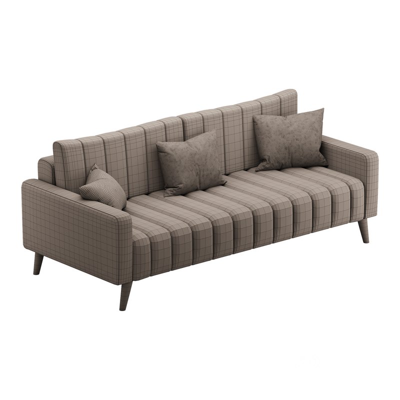 Sofa Markful Velvet Grey Image 14