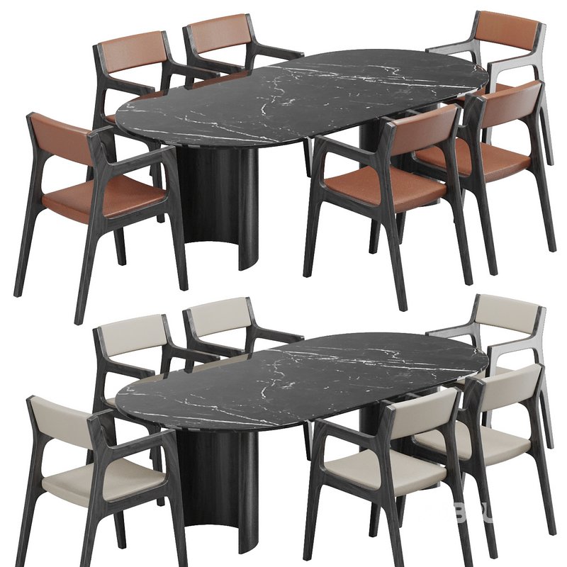 Dinning chair and table199 Image 1