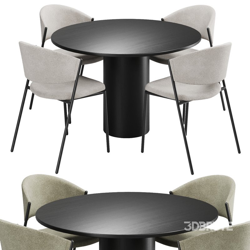 Dinning chair and table202 Image 1