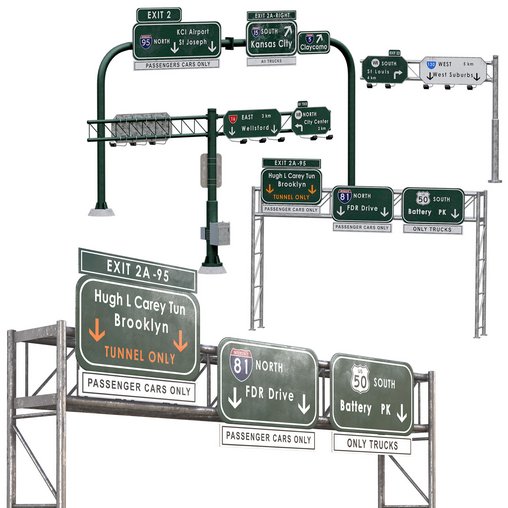Highway & Street Sign