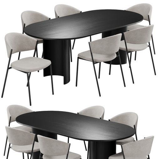 Dinning chair and table203