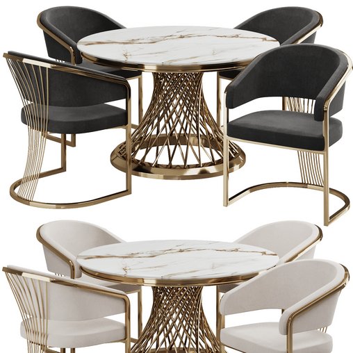Dinning chair and table205