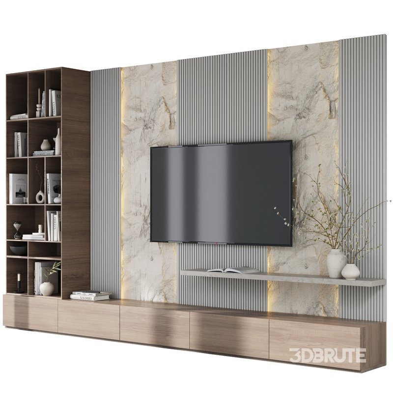 TV wall decor set23 Image 3