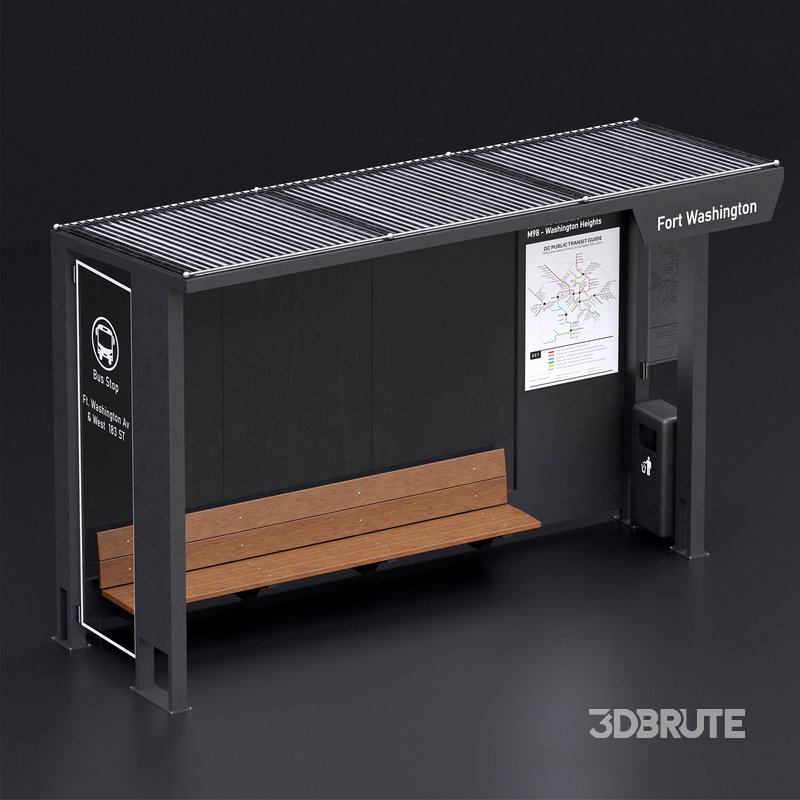 Bus Stop – Set01 Image 2