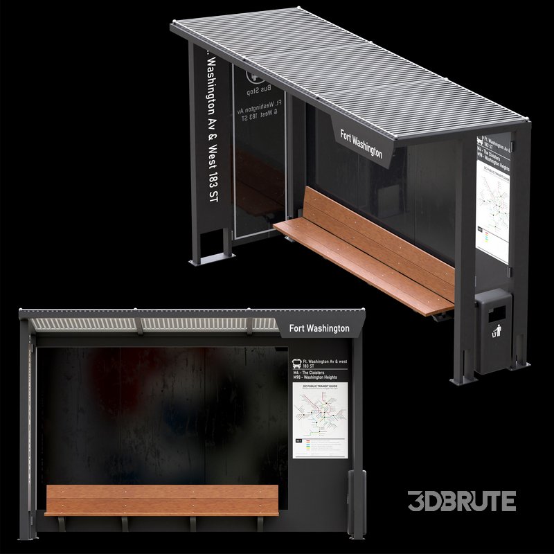 Bus Stop – Set01 Image 4