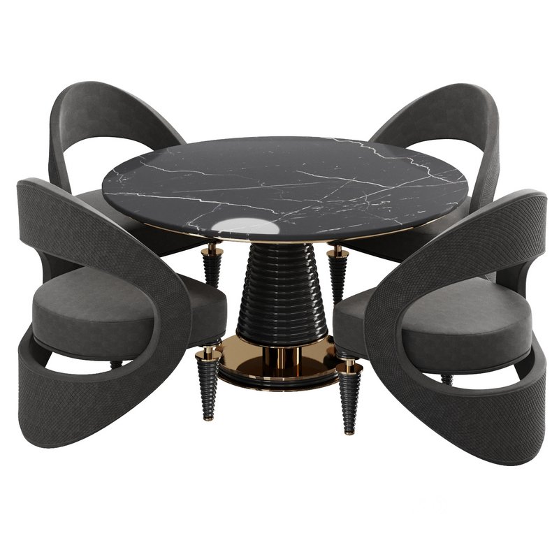 Dinning chair and table201 Image 4