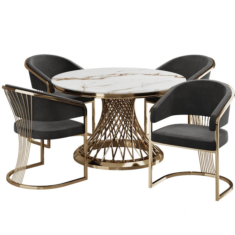 Dinning chair and table205 Image 4