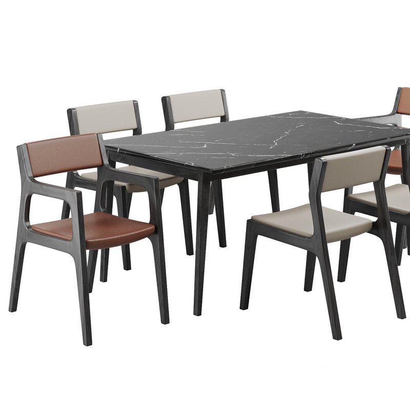 Dinning chair and table198 Image 4