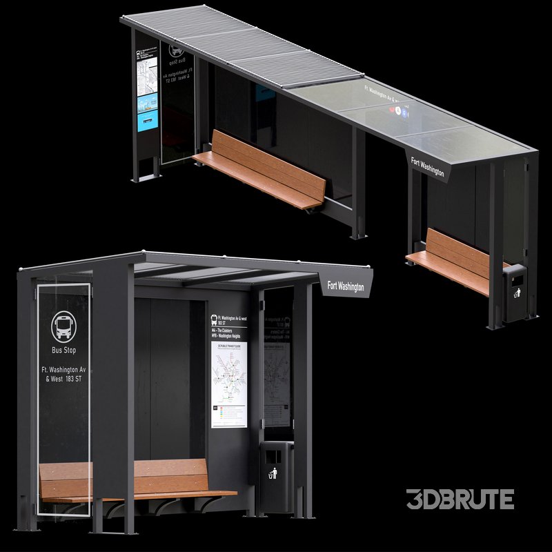 Bus Stop – Set01 Image 5