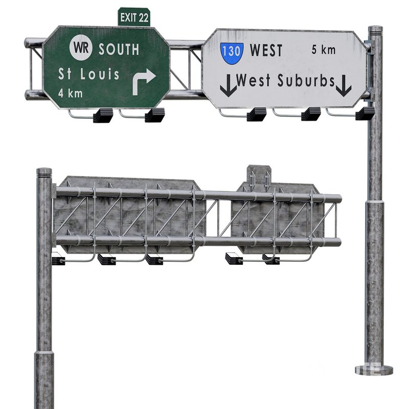 Highway & Street Sign Image 5