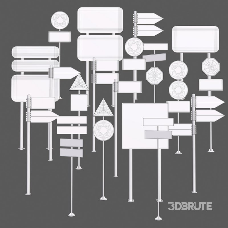 Street Sign-Set 02 Image 7