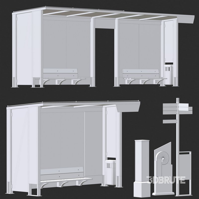 Bus Stop – Set01 Image 7