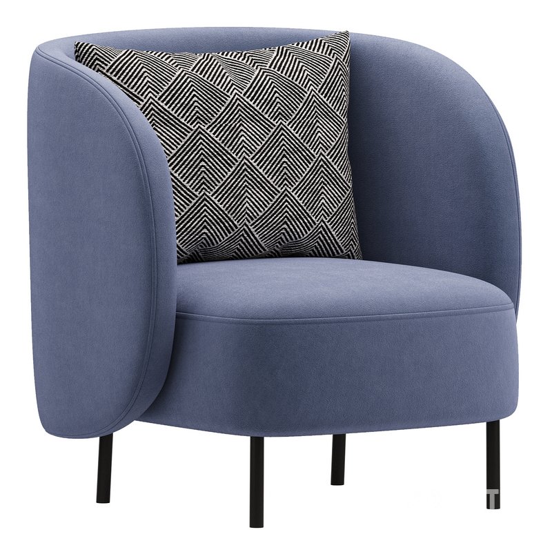 Modern Boucle Accent Chair 27.9 Image 3