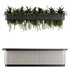 Reception Desk With Hanging Plants – Set10 - Thumbnail 1
