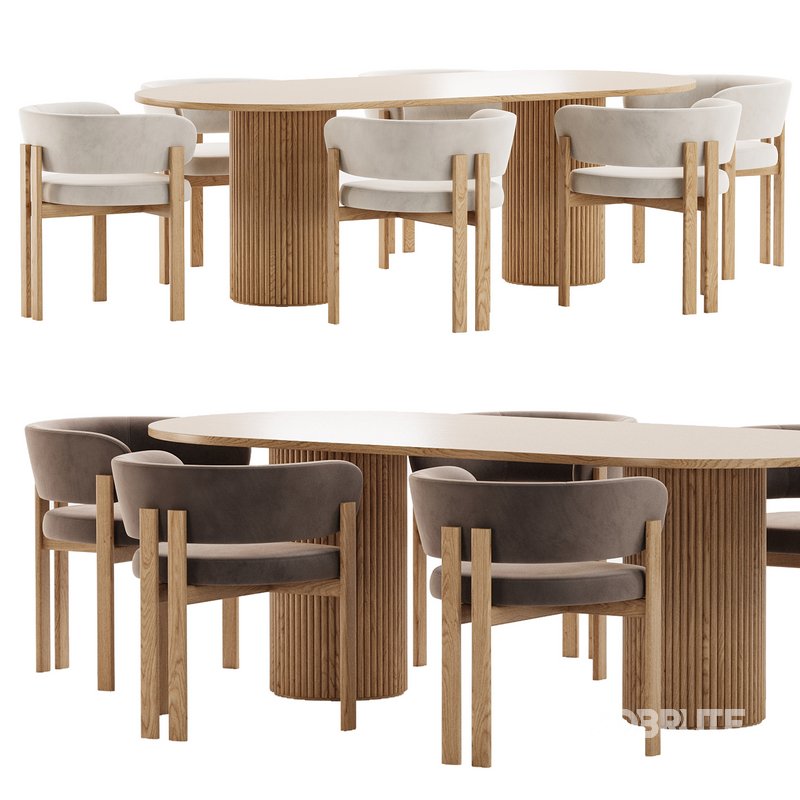 Dinning Set 07 Image 1