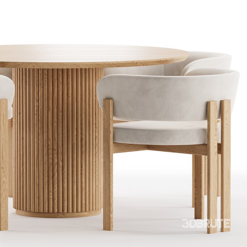 Dinning Set 06 Image 4