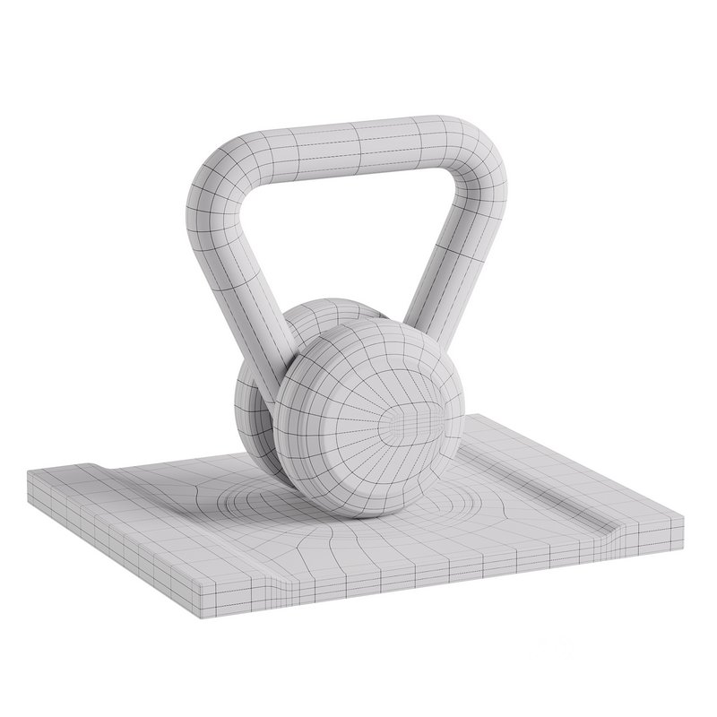 LOVA Kettlebell With Wooden Stand Image 13