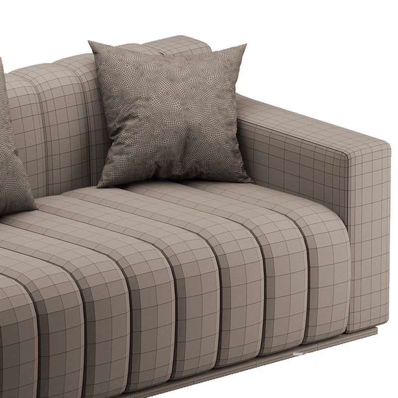 Room Simple Couch Chesterfield Fabric Sofa Image 13