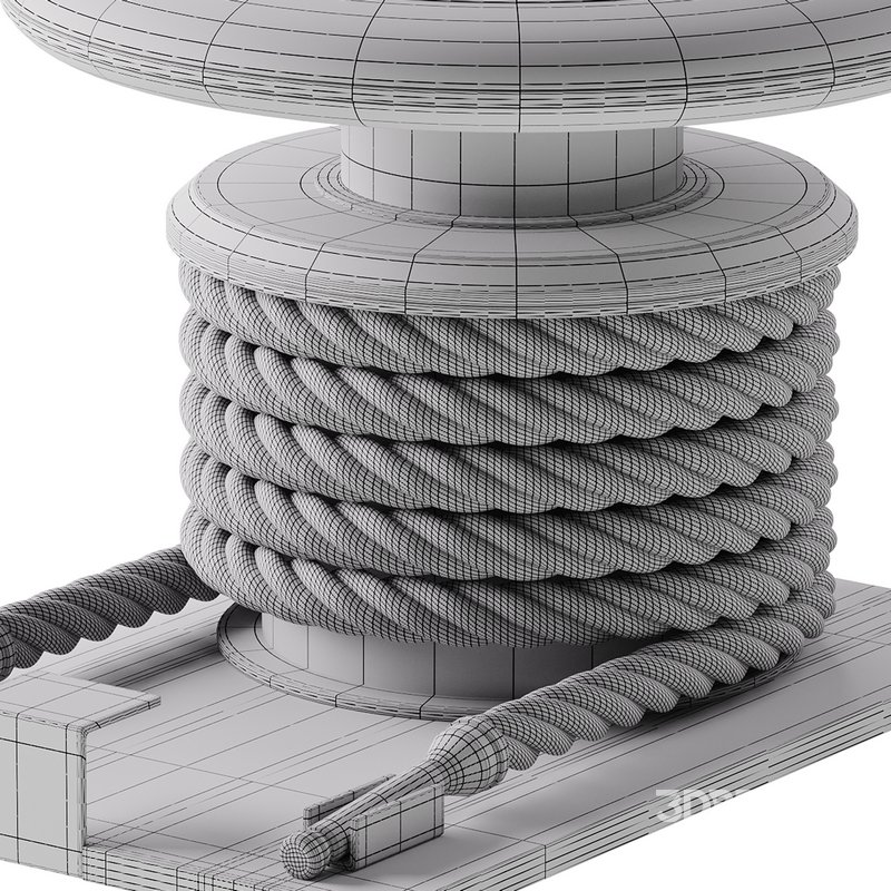 LINA-SET Premium Gym Battle Rope Image 14