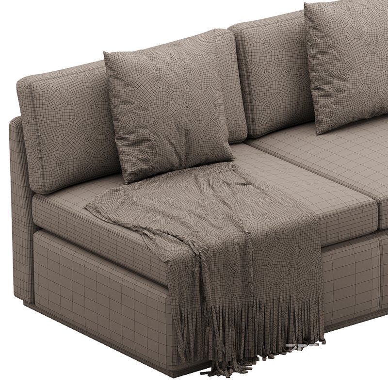 Haase Armless Sofa Image 15