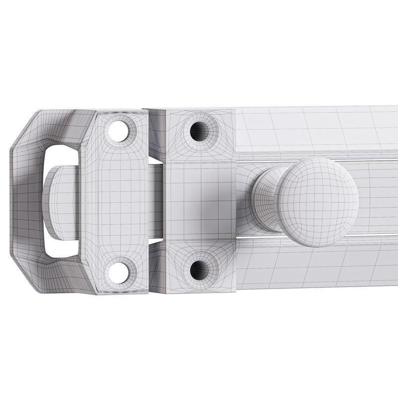 Brass Slide Bolt Door Latch Image 15