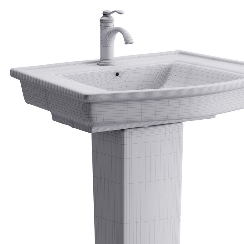 LOWE Pedestal Sink Image 14