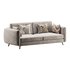 Contemporary Modern Grey 3-seater Sofa - Thumbnail 6