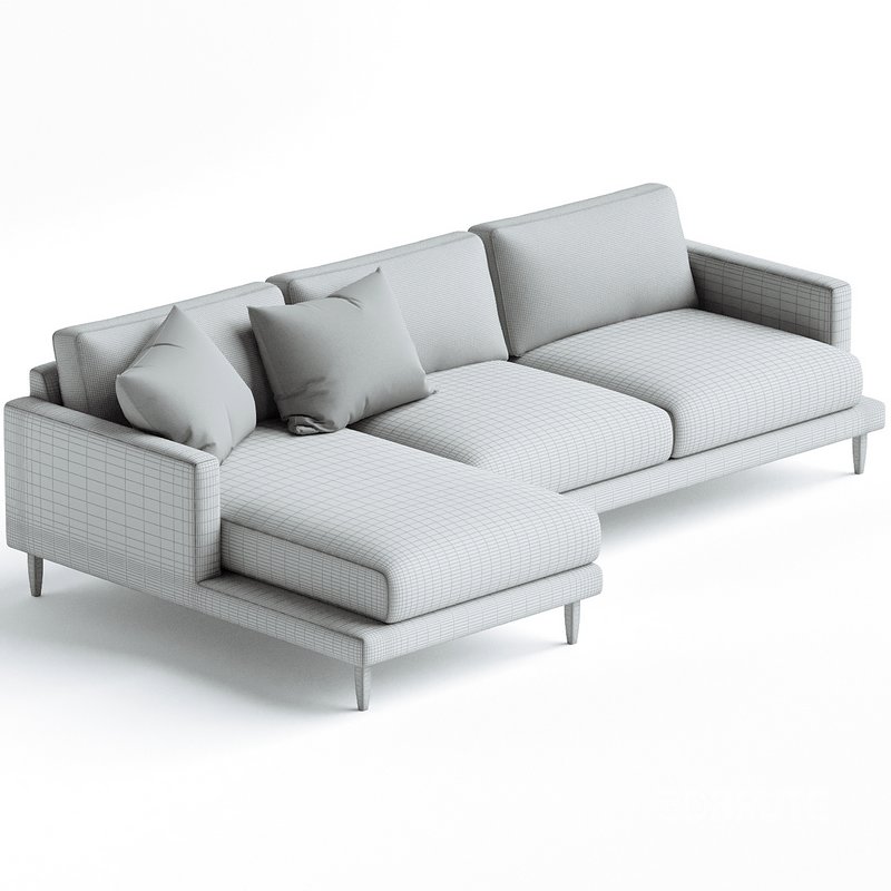 Veneda Chaise longue sofa Designed by Bolia Design Team Image 3