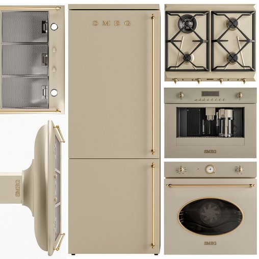 smeg appliance cream