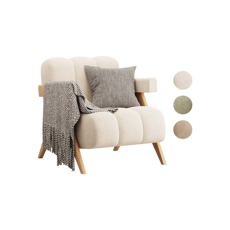 Abstract Arm Chair Image 1