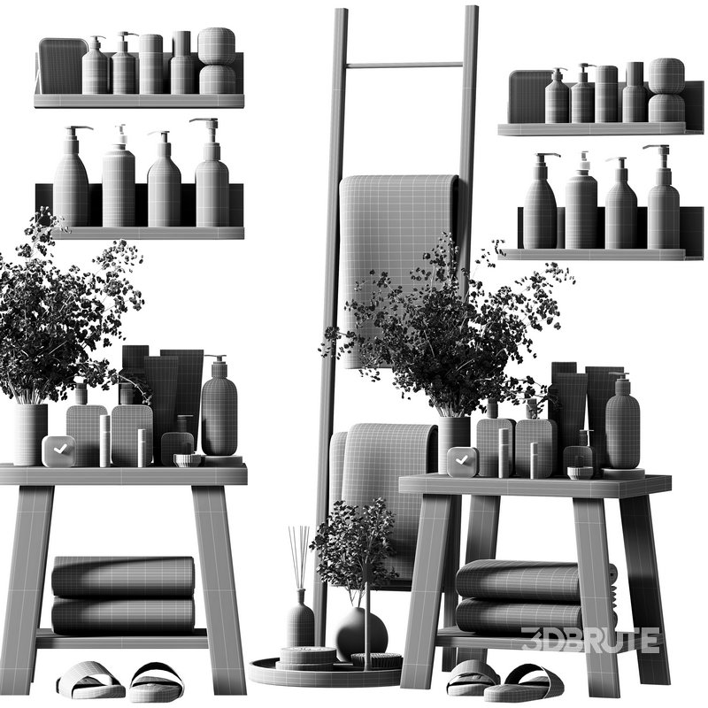 Bathroom accessories set 33 Image 2