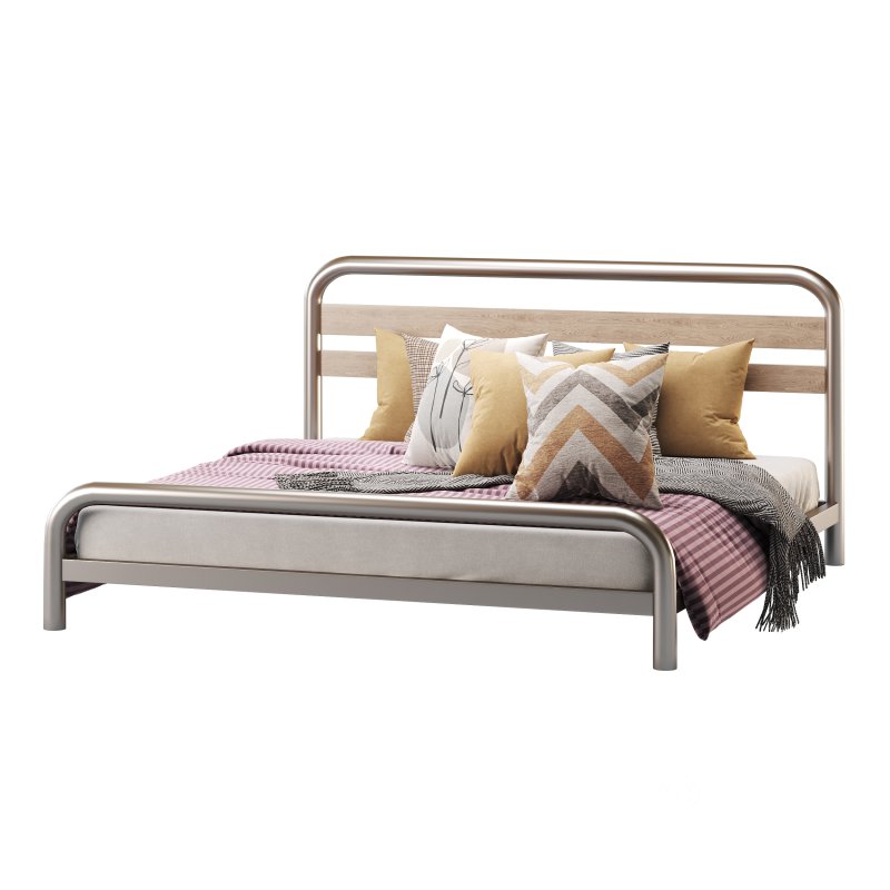 Soonbuy Queen Size Platform Bed Image 7