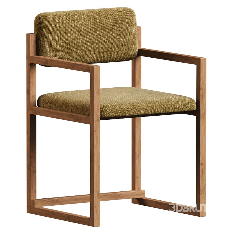 Chaise Alinna en bois massif Image 4