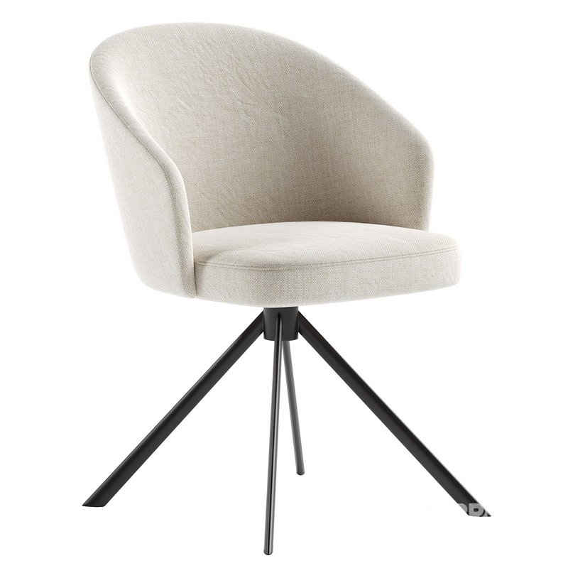 OTIS swivel dining chair Image 2
