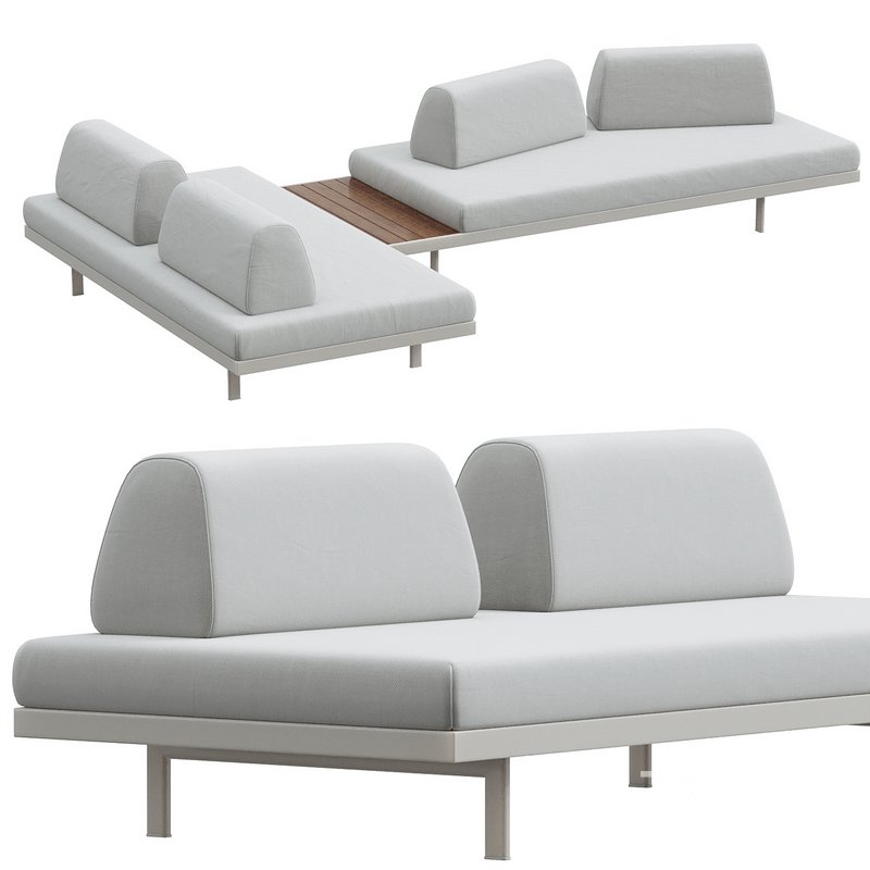 PLATEAU OUTDOOR SOFA PACKAGE A Image 1