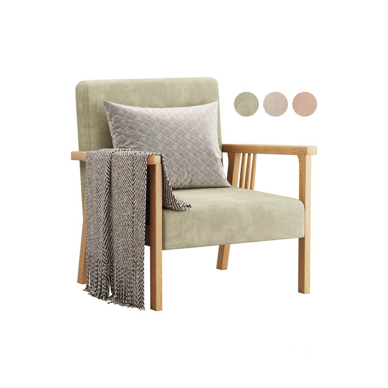 Simplistic Slipper Chair Image 1