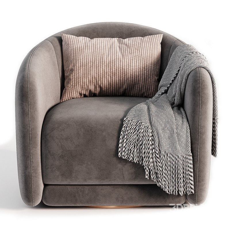 Addie Swivel Armchair Image 4