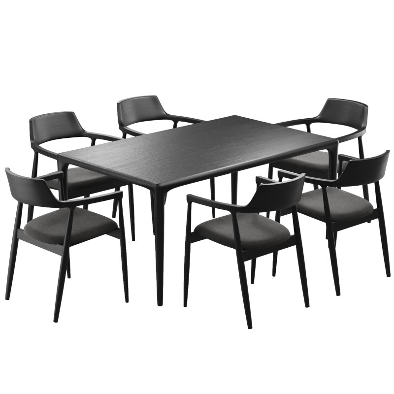 Dinning chair and table225 Image 3